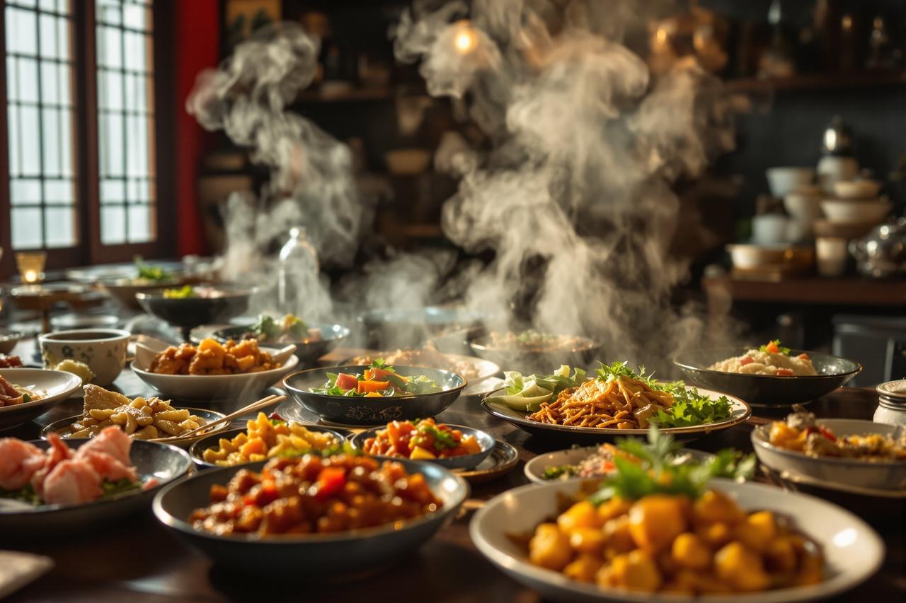 影视影院非遗美食短视频《舌尖上的非遗》拍摄幕后现场