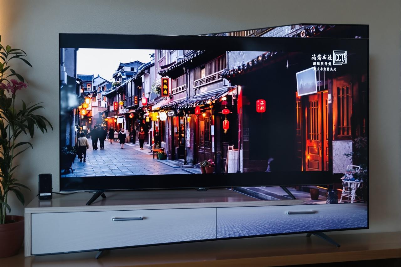 影视影院制作的纪录片《城市脉动》在央视纪录频道播出画面